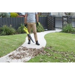 Ryobi One+ OBL1820S Electric Leaf Blower - Powerful, Cordless Convenience (No Battery Included) - Model 4892210143488